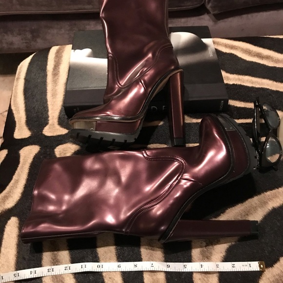 BRIAN ATWOOD high heel bootie very tall 7 - Picture 6 of 9